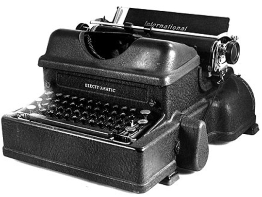 Печатная машинка IBM Electric Typewriter