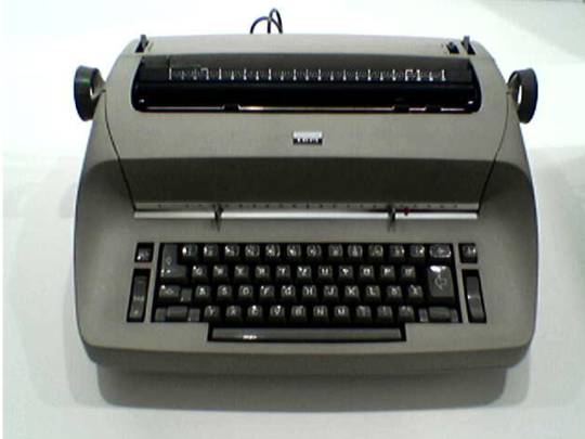 Печатная машинка IBM Selectric typewriter