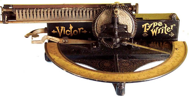 Печатная машинка «Виктор» 1890 года